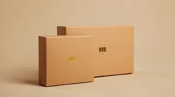 Branded packaging box